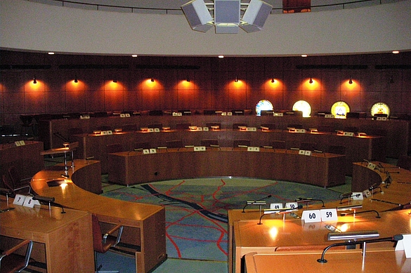 Sitzungssaal Rathaus Mainz