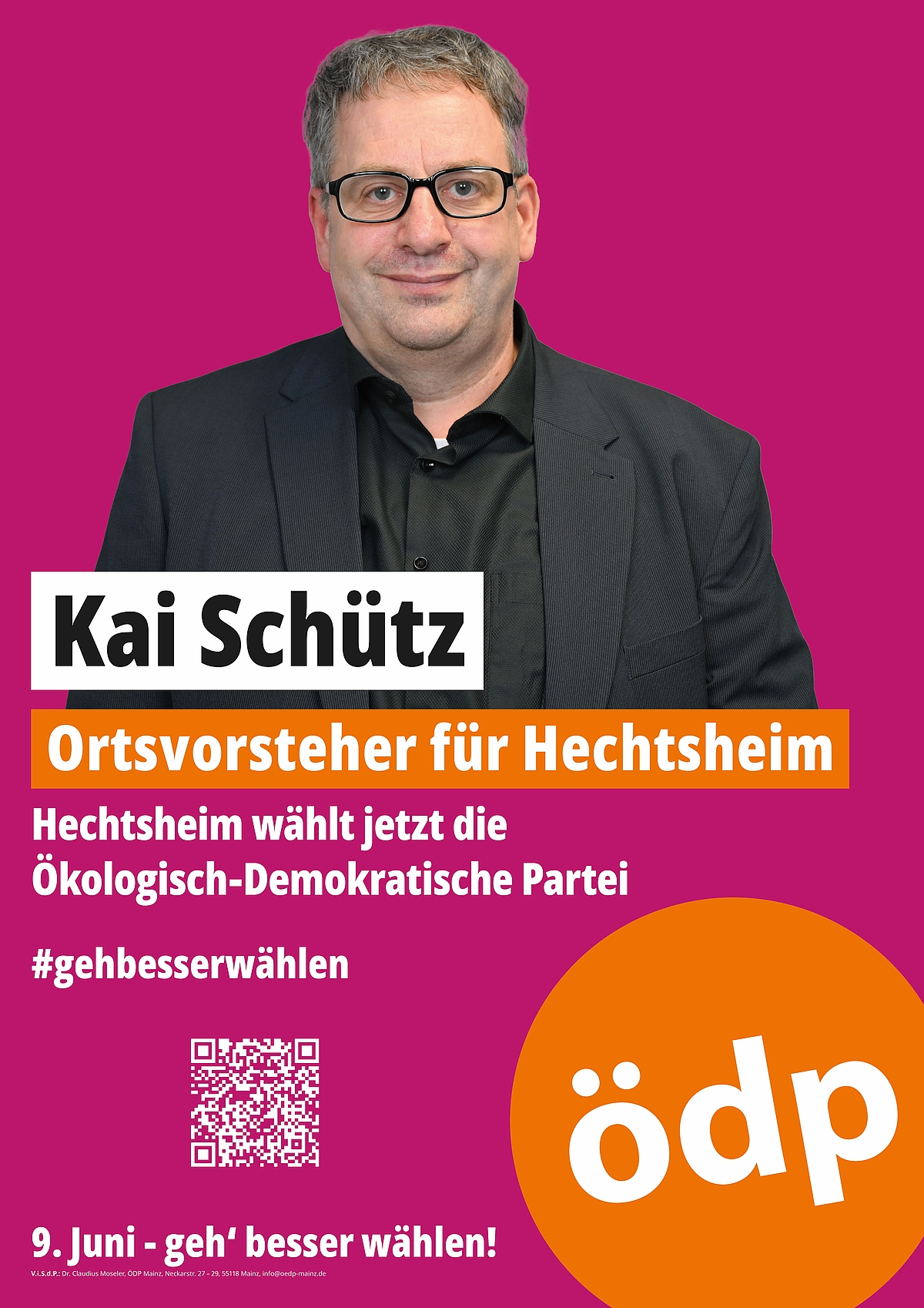 Wahlplakat Kai Schütz