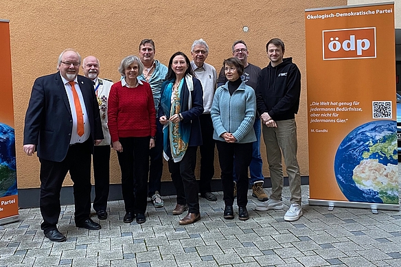 ÖDP-Spitzenteam Kommunalwahl 2024