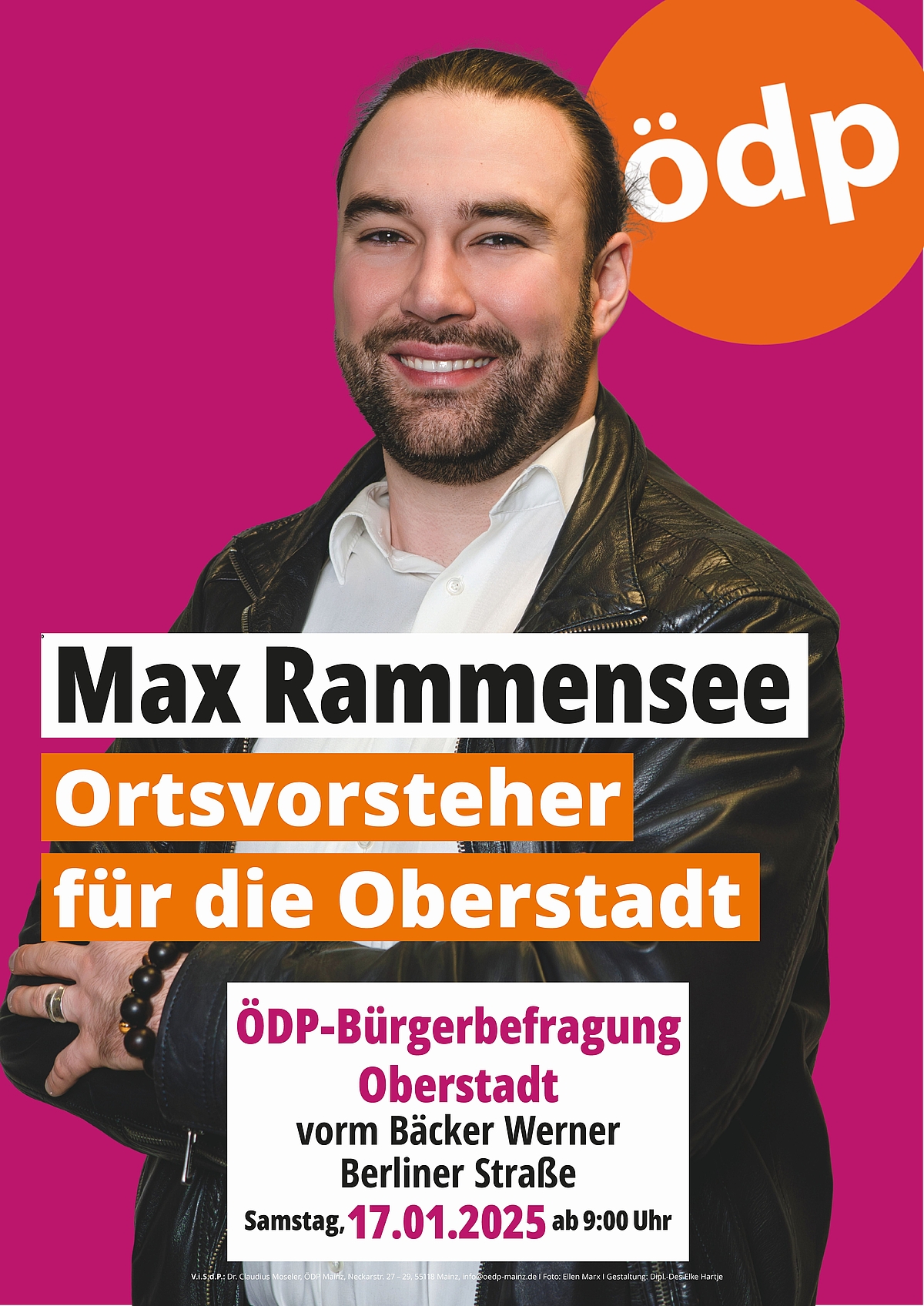 Plakat Max Rammensee